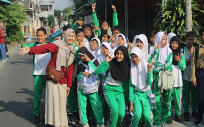 Jalan Sehat Semarak 1 Abad SD Muhammadiyah Mutihan